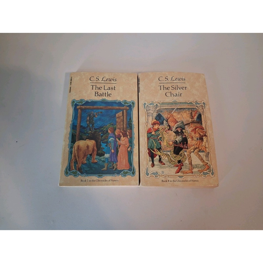 C.S. Lewis Chronicles Of Narnia Books #7 & 4